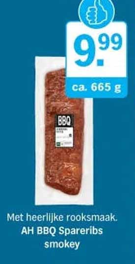 AH BBQ Spareribs smokey