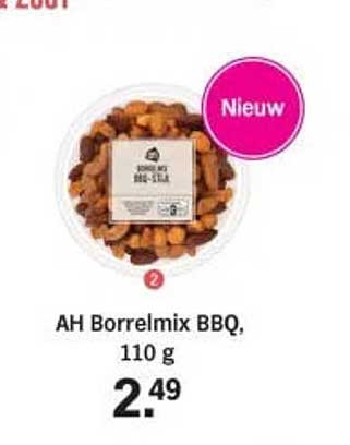 AH Borrelmix BBQ, 110 g