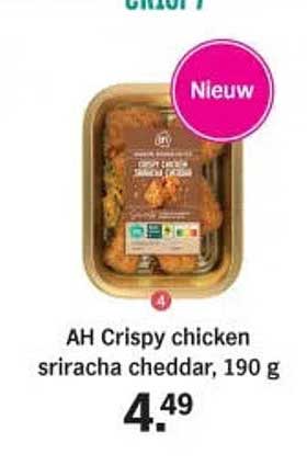 AH Crispy chicken sriracha cheddar, 190 g