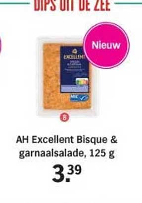 AH Excellent Bisque & garnalensalade, 125 g