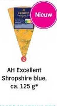 AH Excellent Shropshire blue, ca. 125 g*
