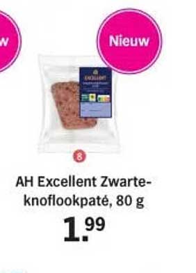 AH Excellent Zwarte-knoflookpaté, 80 g