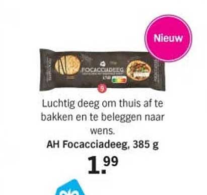 AH Focacciadeeg, 385 g