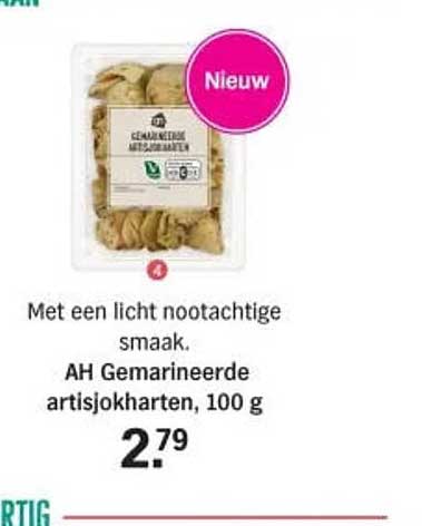 AH Gemarineerde artisjokharten, 100 g