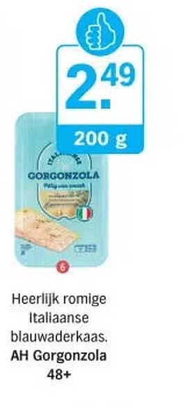 AH Gorgonzola 48+