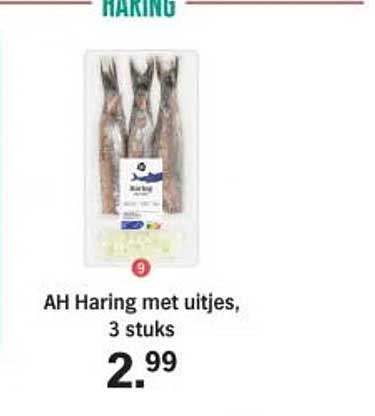AH Haring met uitjes, 3 stuks