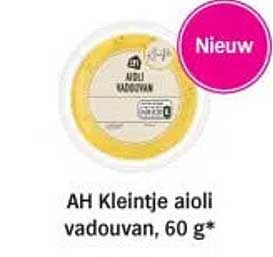AH Kleintje aioli vadouvan, 60 g*