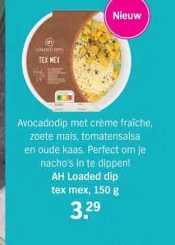 AH Loaded dip tex mex, 150 g