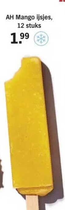 AH Mango ijsjes, 12 stuks