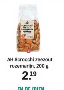AH Scrocchi zeezout rozemarijn, 200 g