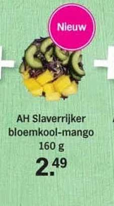 AH Slaverrijker bloemkool-mango 160 g