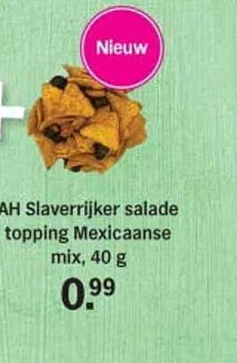 AH Slaverrijker salade topping Mexicaanse mix, 40 g