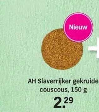 AH Slavinkje gekruide couscous, 150 g Nieuw