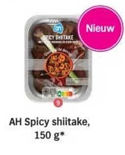 AH Spicy shiitake, 150 g*