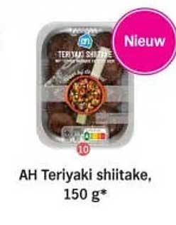 AH Teriyaki shiitake, 150 g*