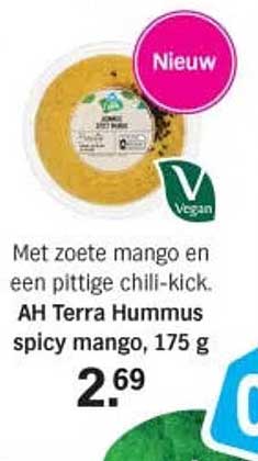 AH Terra Hummus spicy mango, 175 g