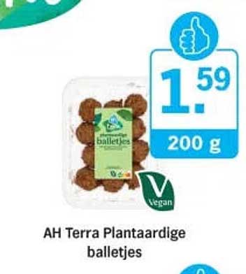 AH Terra Plantaardige balletjes