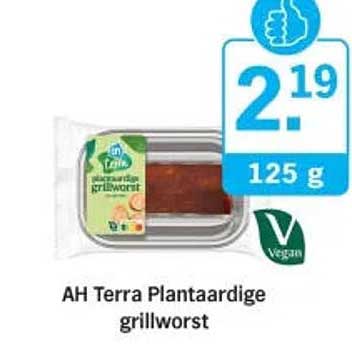 AH Terra Plantaardige grillworst