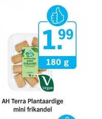 AH Terra Plantaardige mini frikandel