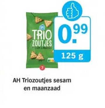 AH Triozoutjes sesam en maanzaad