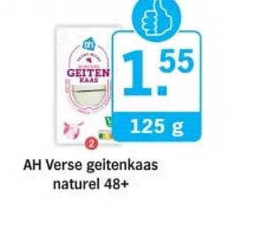 AH Verse geitenkaas naturel 48+