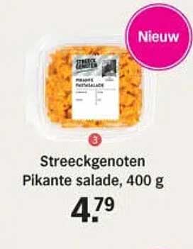 Streekgenoten Pikante salade, 400 g