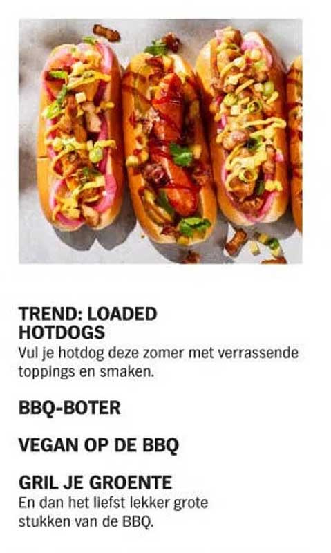TREND: LOADED HOTDOGS