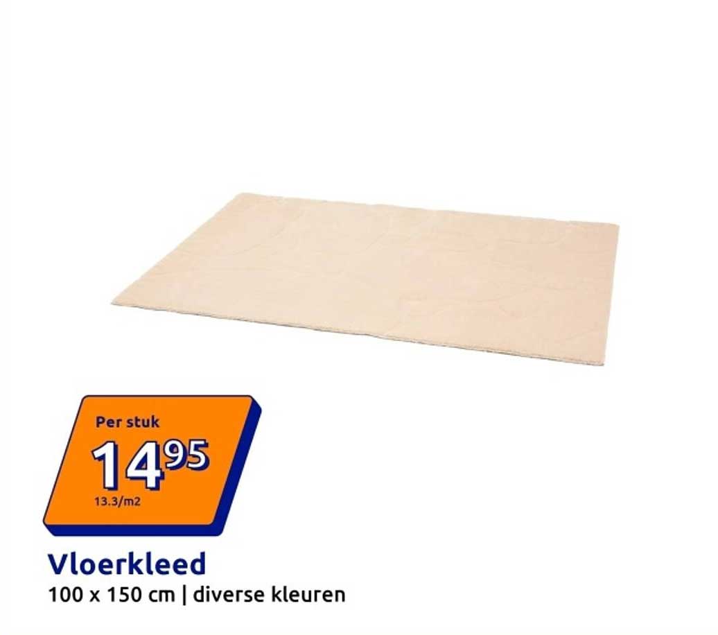 Vloerkleed 100 x 150 cm | diverse kleuren