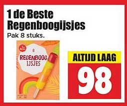 1 de Beste Regenboogijsjes