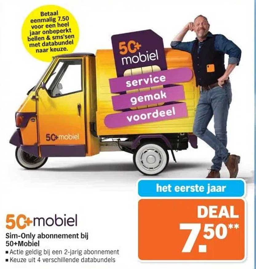 5G Mobiel Sim-Only Abonnement