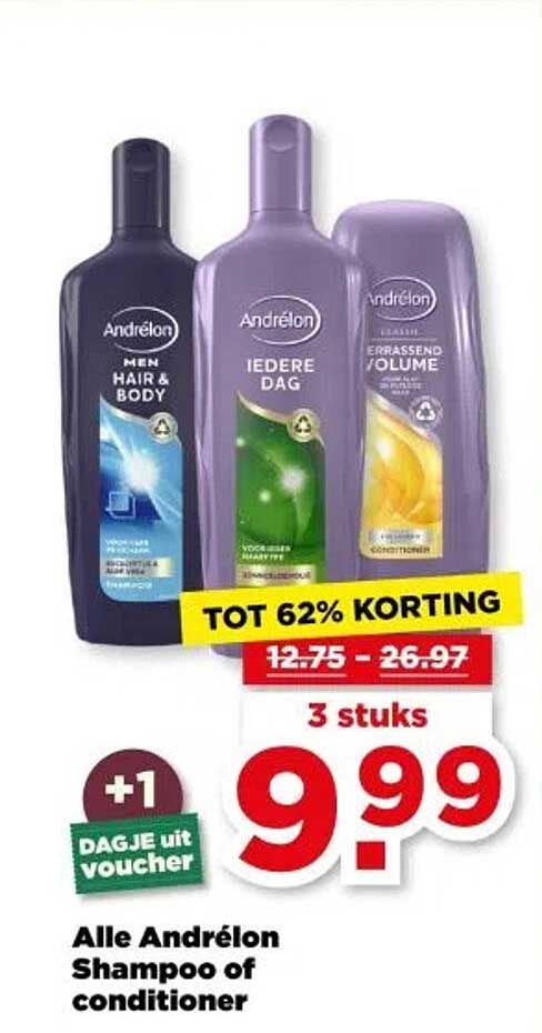 Alle André lon Shampoo of conditioner