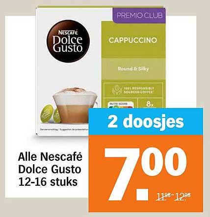 Alle Nescafé Dolce Gusto 12-16 stuks