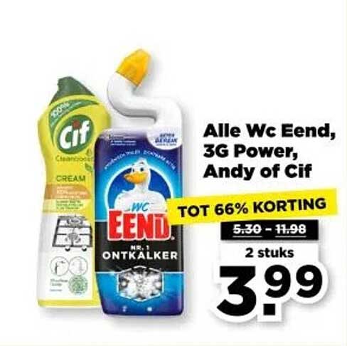 Alle Wc Eend, 3G Power, Andy of Cif