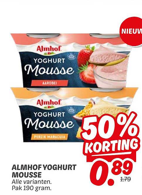ALMHOF YOGHURT MOUSSE