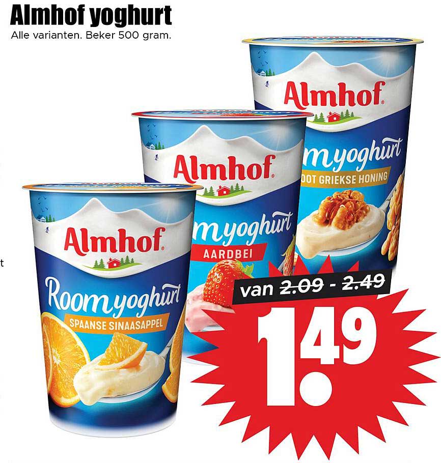 Almhof yoghurt