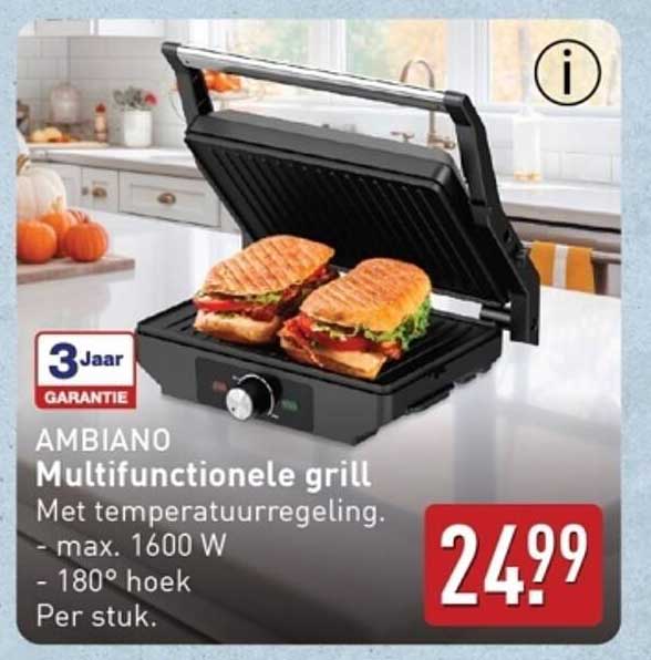 AMBIANO Multifunctionele grill