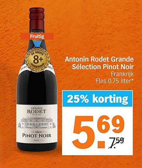 Antonin Rodet Grande Sélection Pinot Noir