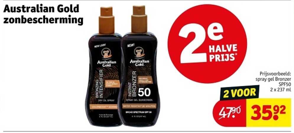 Australian Gold zonbescherming