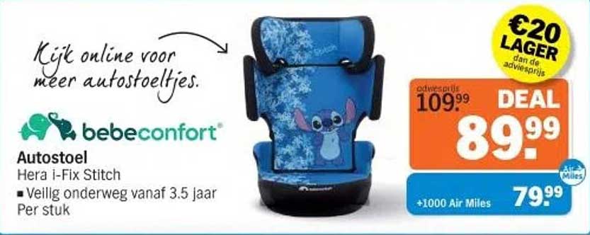Autostoel Hera i-Fix Stitch