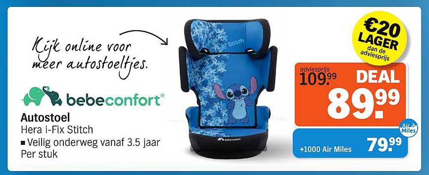 Autostoel Hera i-Fix Stitch