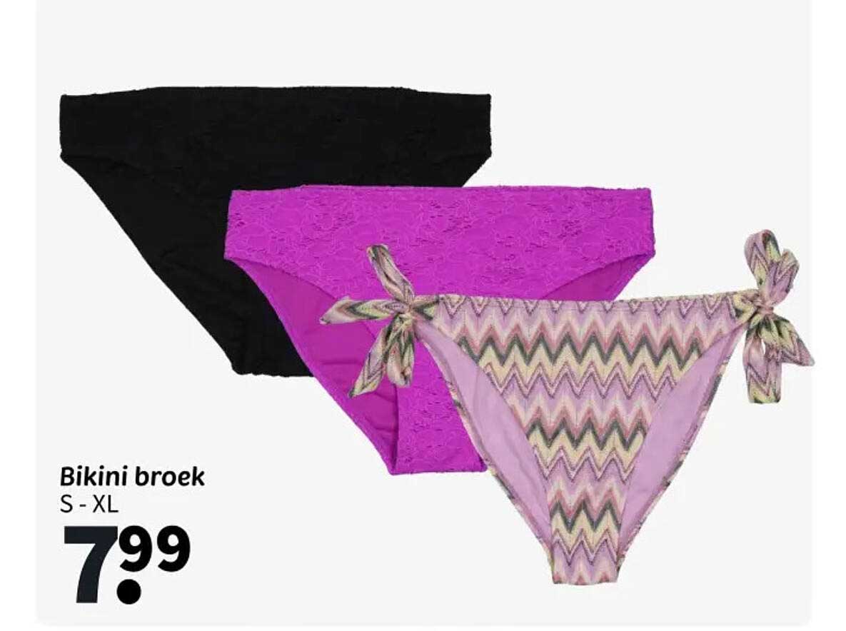 Bikini broek