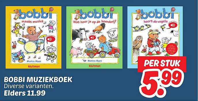 BOBBI MUZIEKBOEK