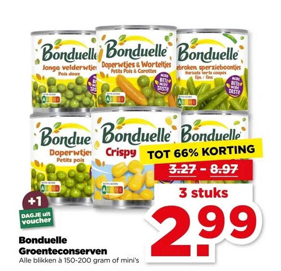 Bonduelle Groentenconserven