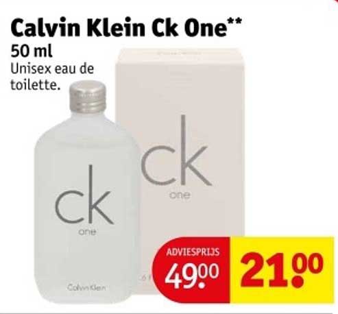 Calvin Klein Ck One** 50 ml Unisex eau de toilette.
