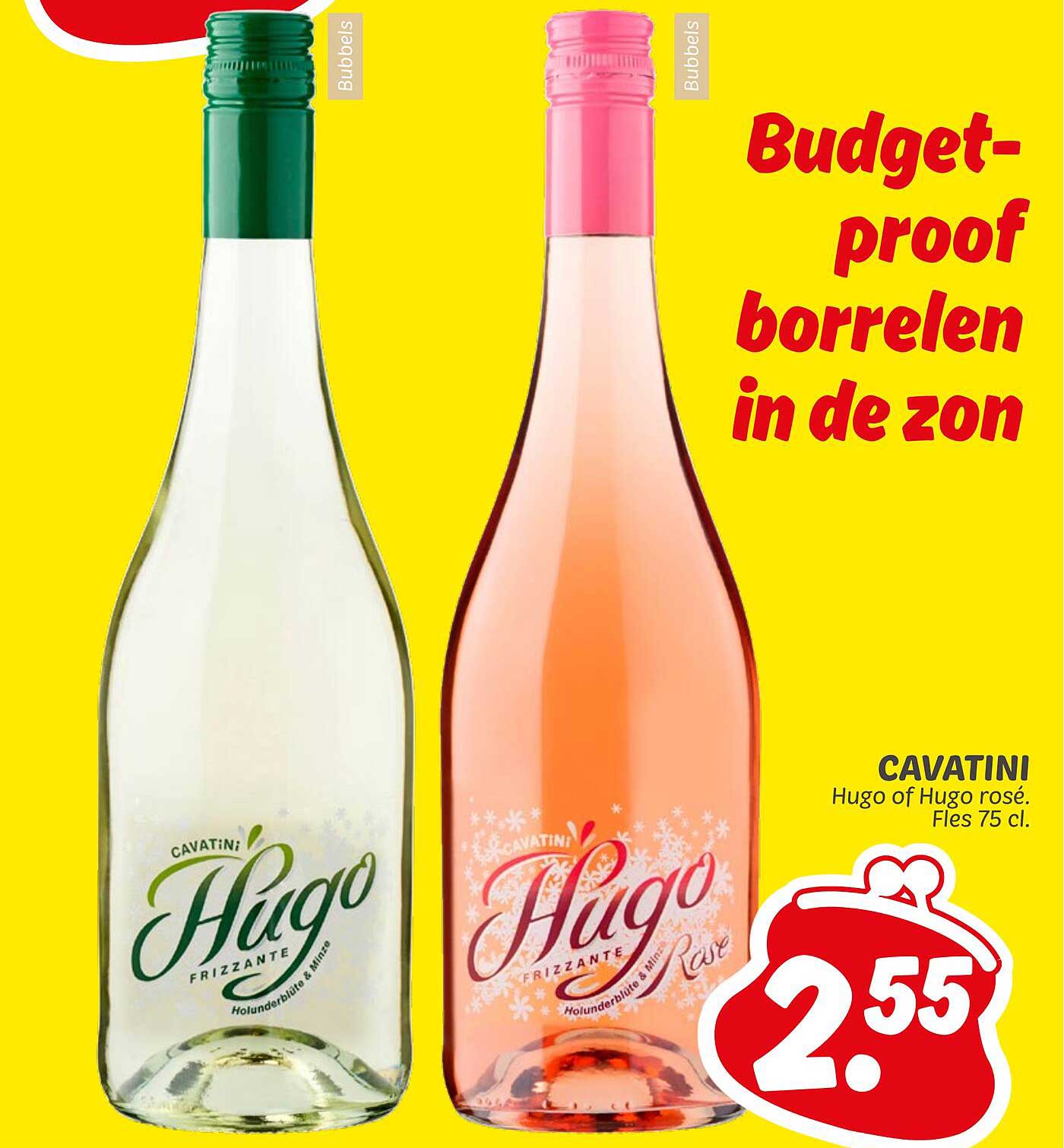 CAVATINI Hugo of Hugo rosé. Fles 75 cl.