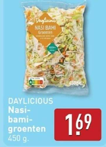 DAYLICIOUS Nasi-bami-groenten 450 g