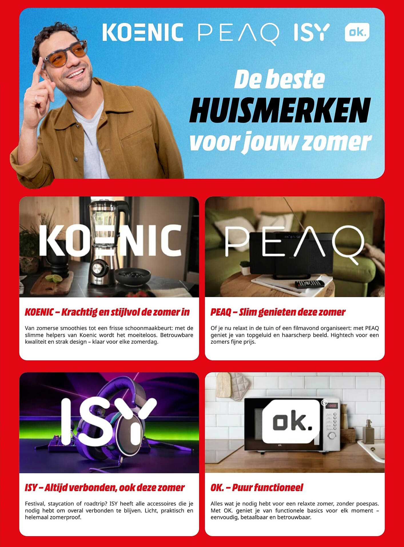 De beste HUISMERKEN voor jouw zomer