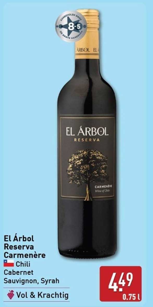 El Árbol Reserva Carmenère
