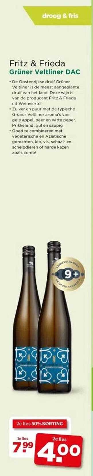 Fritz & Frieda Grüner Veltliner DAC