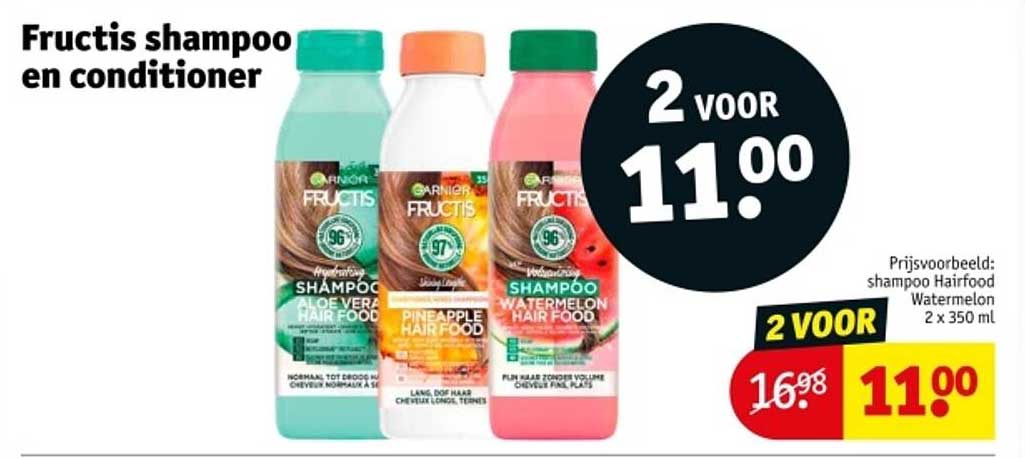Fructis shampoo en conditioner